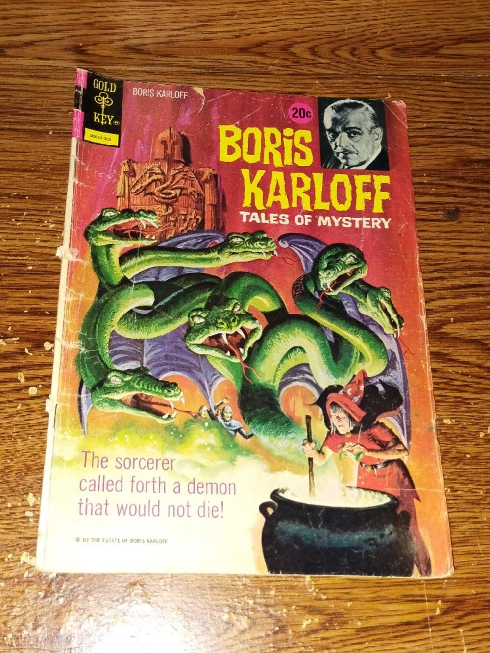 Boris Karloff : Tales of Mystery #45 (Gold Key Comics, 1972)